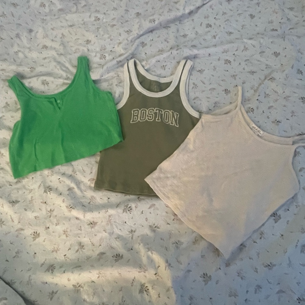 3 pack girls tank tops